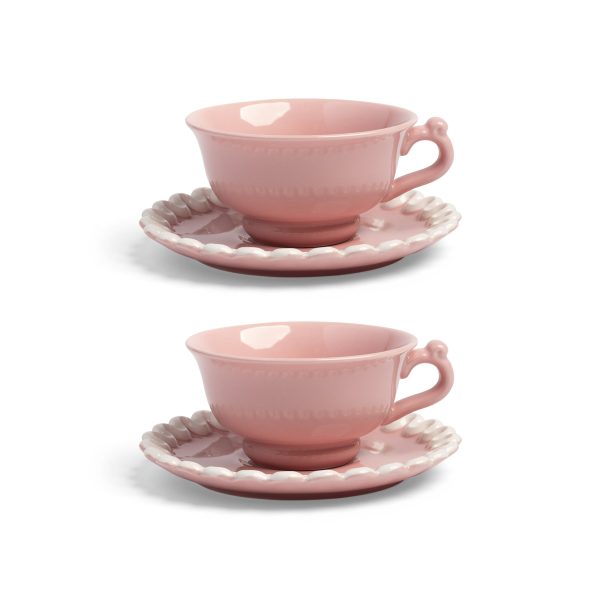 &klevering - Whip Tasse mit Untertasse