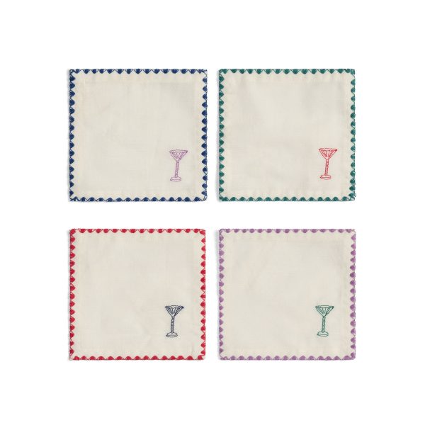 &klevering - Zigzag Cocktailserviette