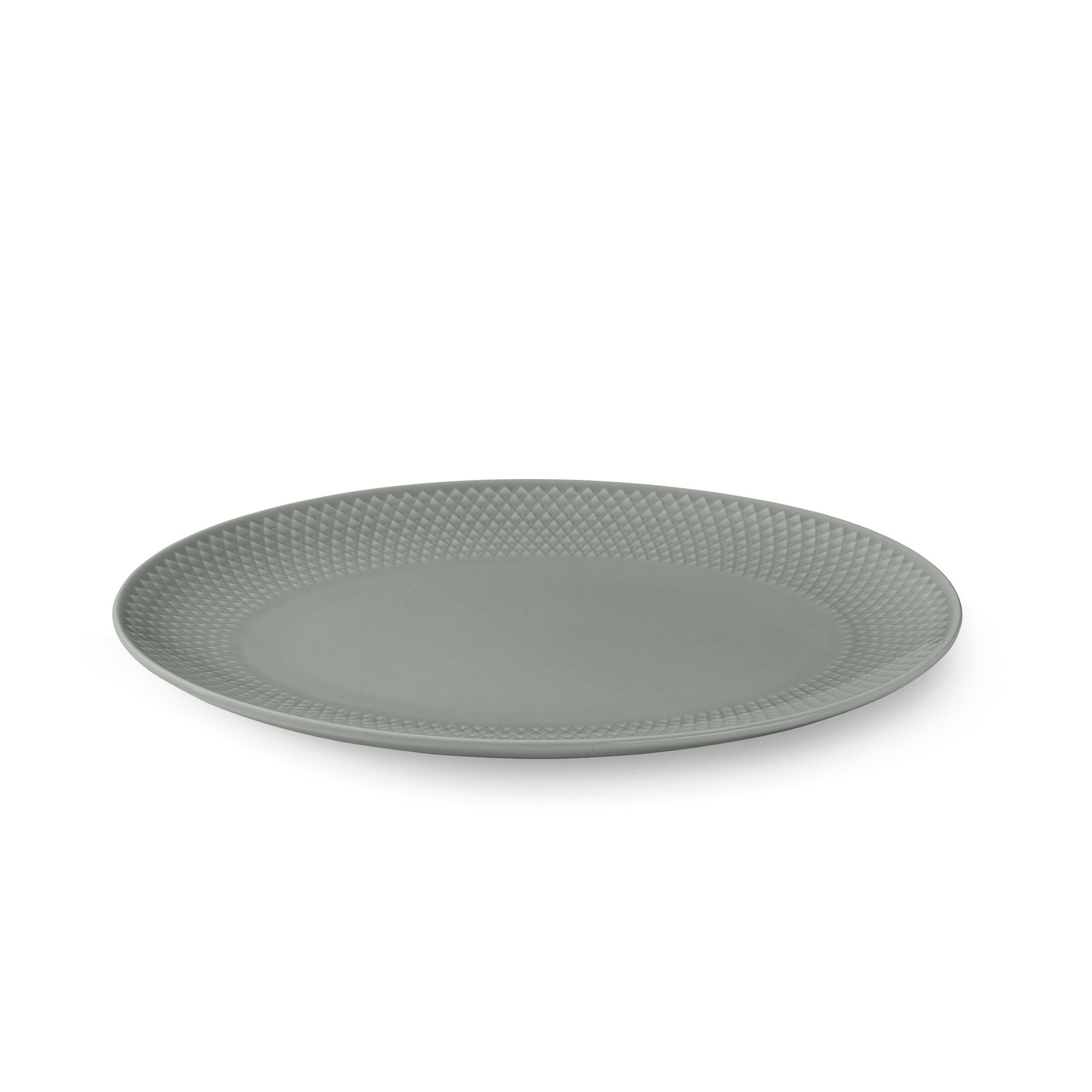 Lyngby Porcelæn - Rhombe Servierplatte