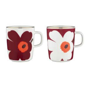 Marimekko - Oiva Juhla Unikko Becher mit Henkel