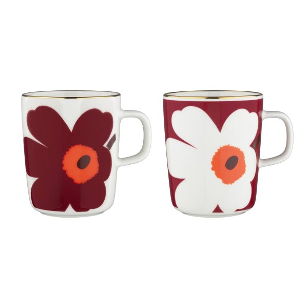 Marimekko - Oiva Juhla Unikko Becher mit Henkel
