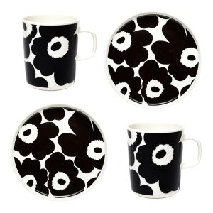 Marimekko - Oiva Unikko Geschirr-Set
