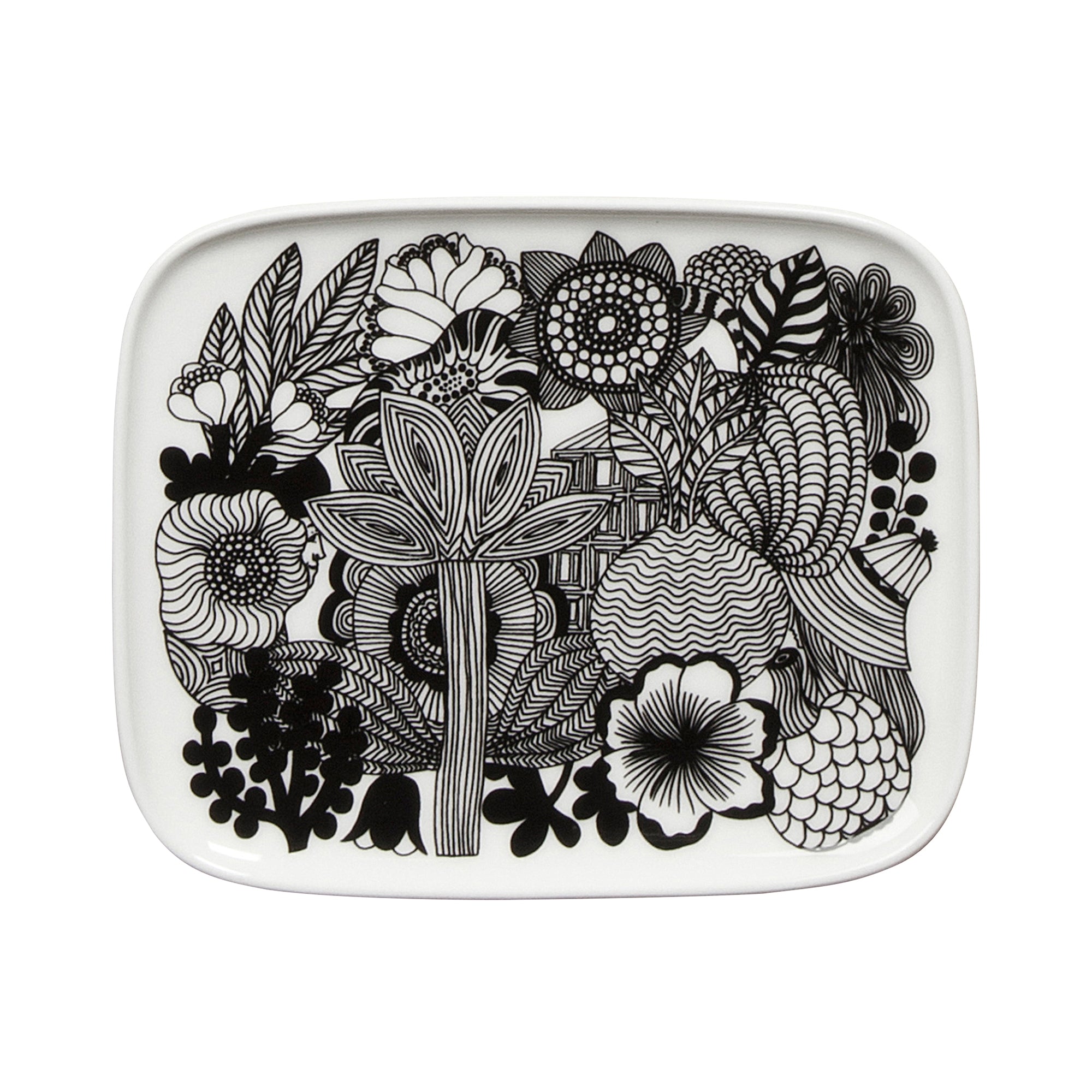 Marimekko - Siirtolapuutarha Teller 15 x 12 cm