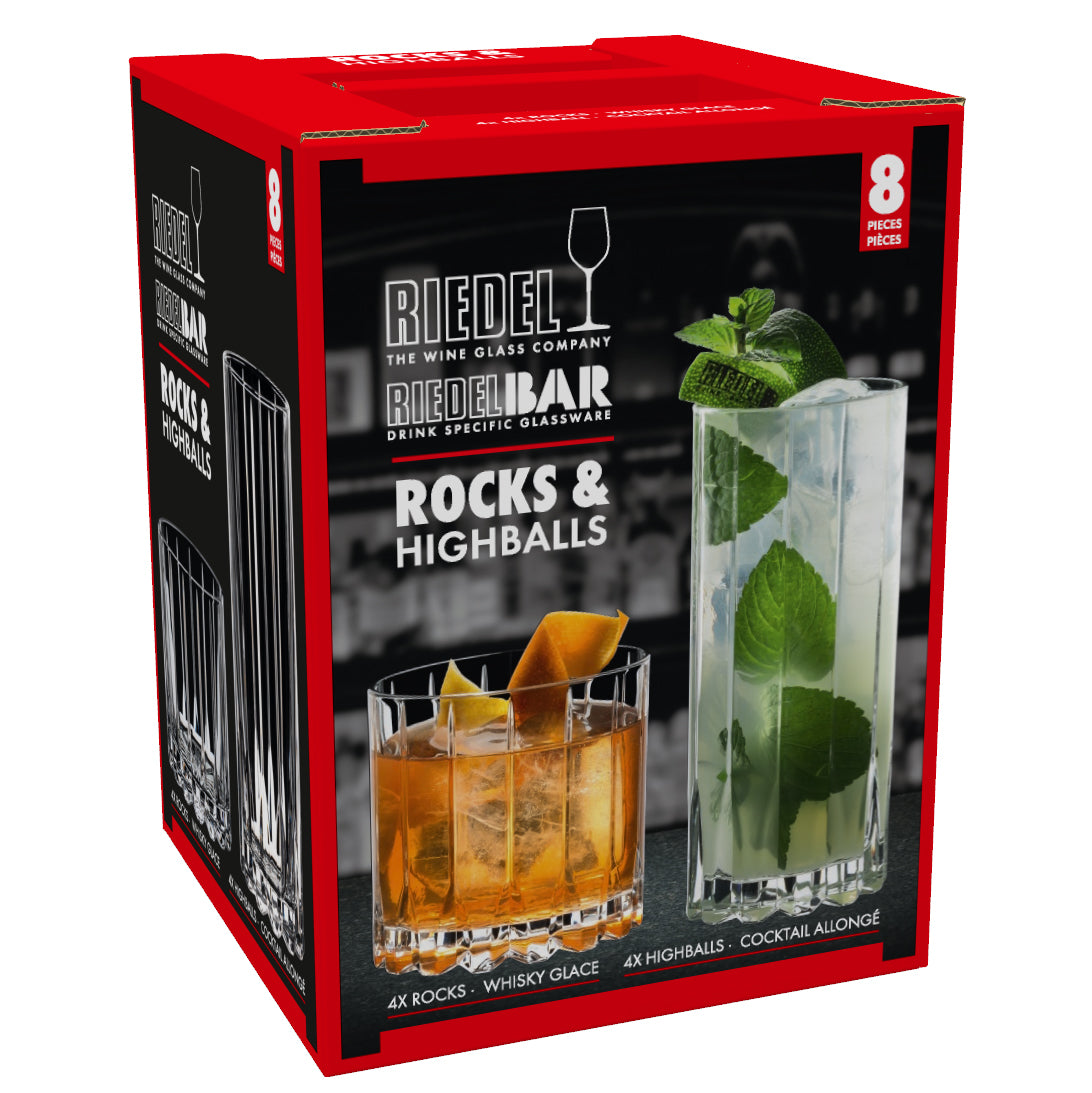 Riedel - Rocks / Highball Bar Trinkgläser-Set