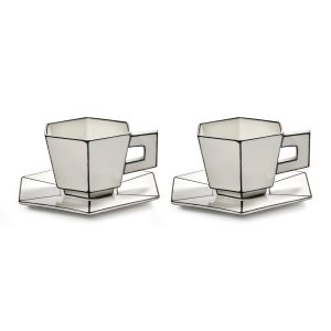 Serax - Carte Blanche Cappuccinotasse mit Untertasse