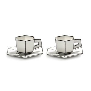 Serax - Carte Blanche Espressotasse mit Untertasse