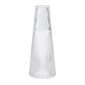 Stelton - Pilastro Karaffe mit Glas