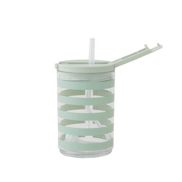 Design Letters - Kids life Trinkhalm-Becher