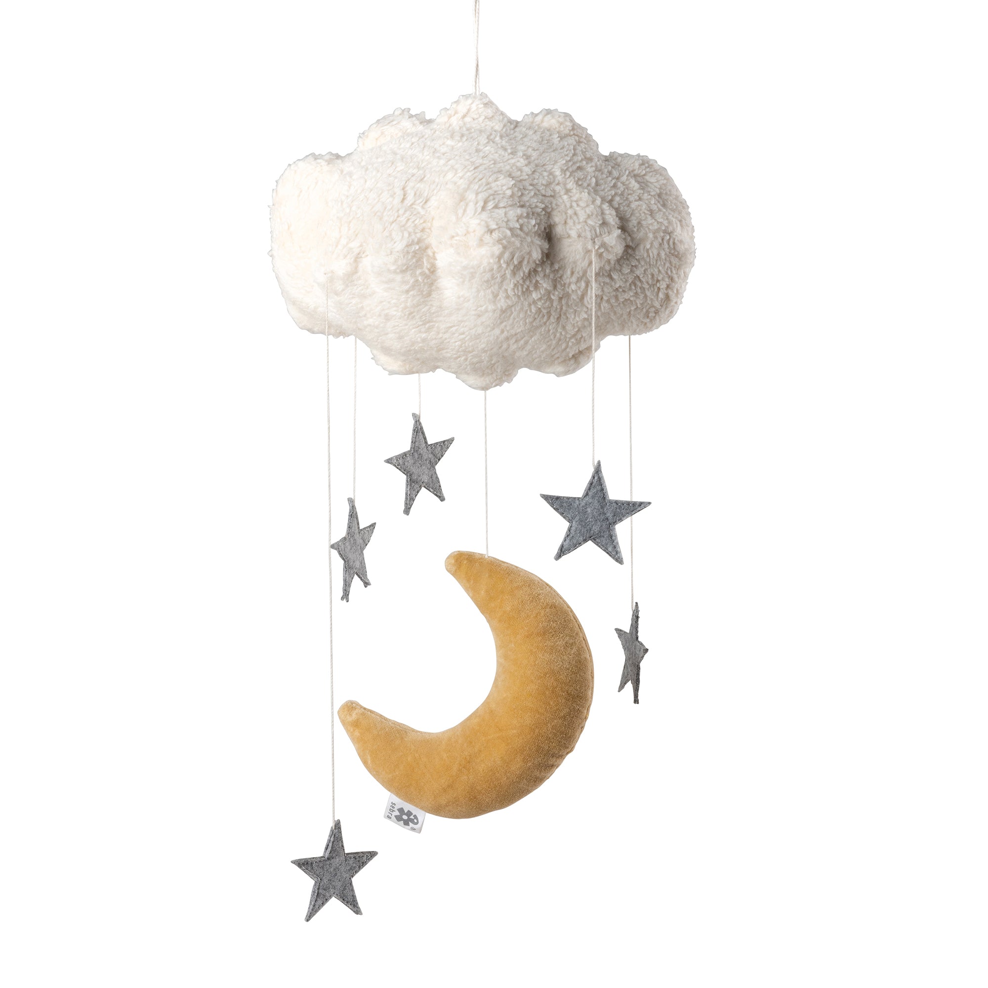 Sebra - Baby Mobile Moon & Stars