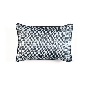 Élitis Kissen Soria, noir (blau-schwarz)