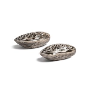 &klevering - Salz- und Pfefferstreuer Mussel