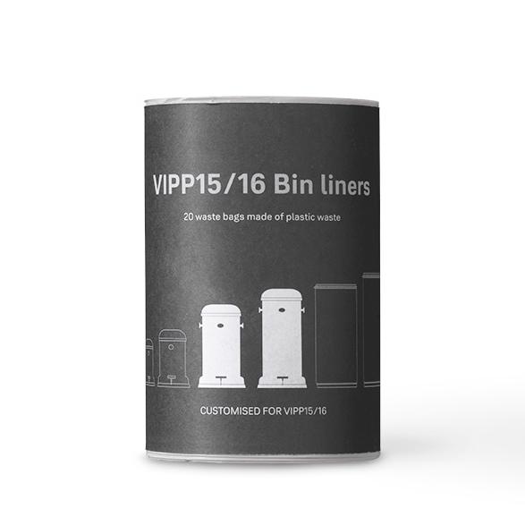Vipp - Bin Liners Abfallbeutel für Tretmülltonne Vipp 15/16