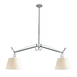 Artemide - Tolomeo Suspension Basculante Due Bracci Pendelleuchte, aluminium (Lampenkörper)