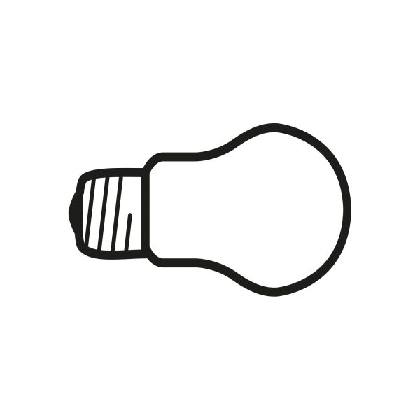 Flos - LED-Leuchtmittel für Snoopy, Céramique