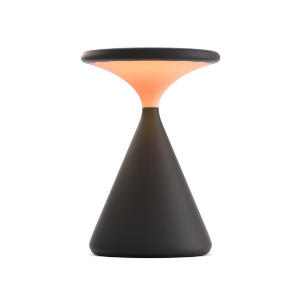 Grau - Salt LED Tischleuchte