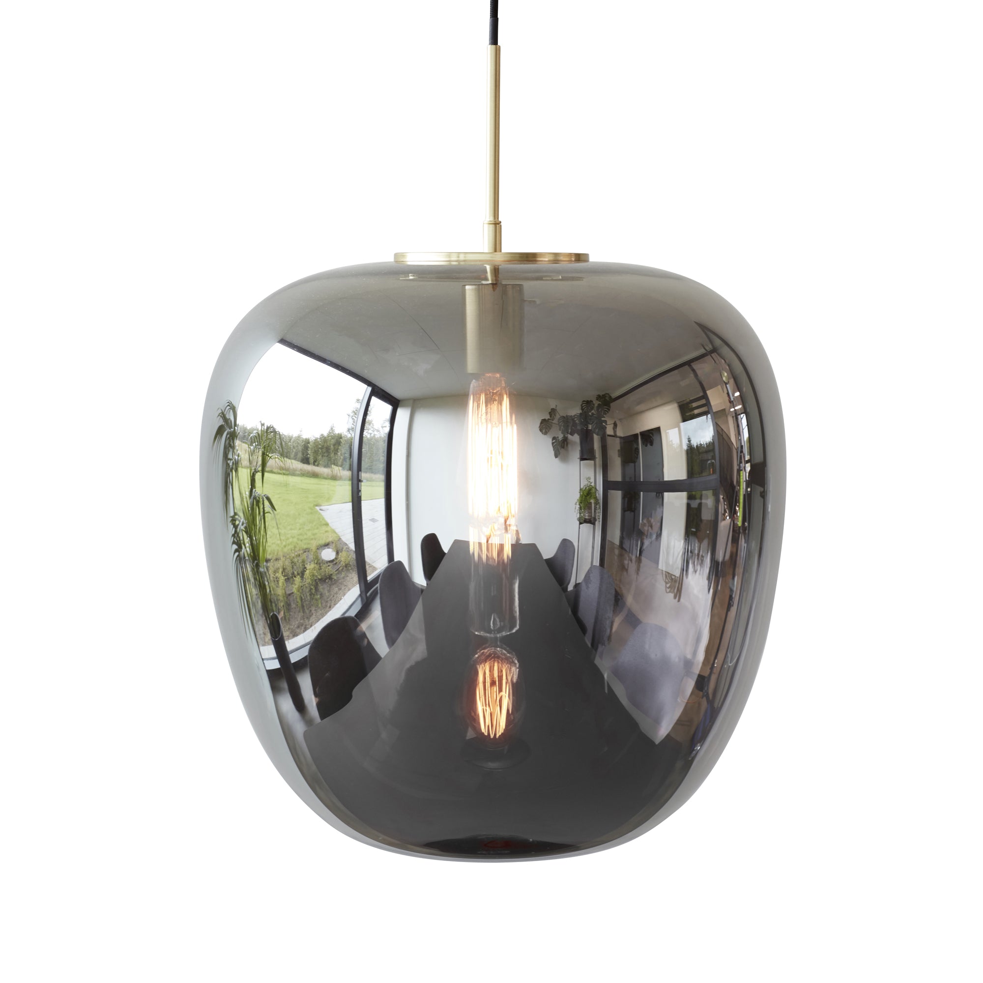 Hübsch Interior - Glas Pendelleuchte