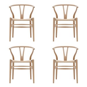 Carl Hansen - CH24 Wishbone Chair Set