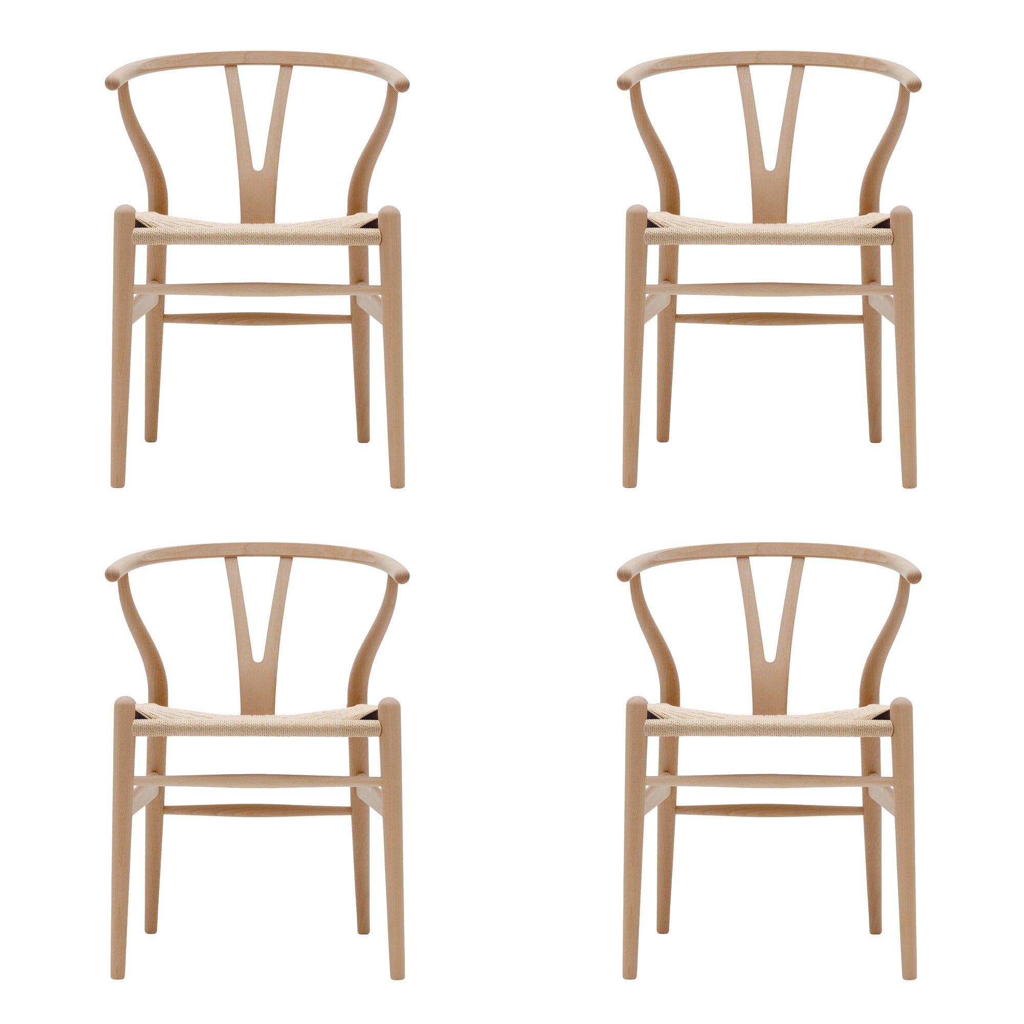 Carl Hansen - CH24 Wishbone Chair Set