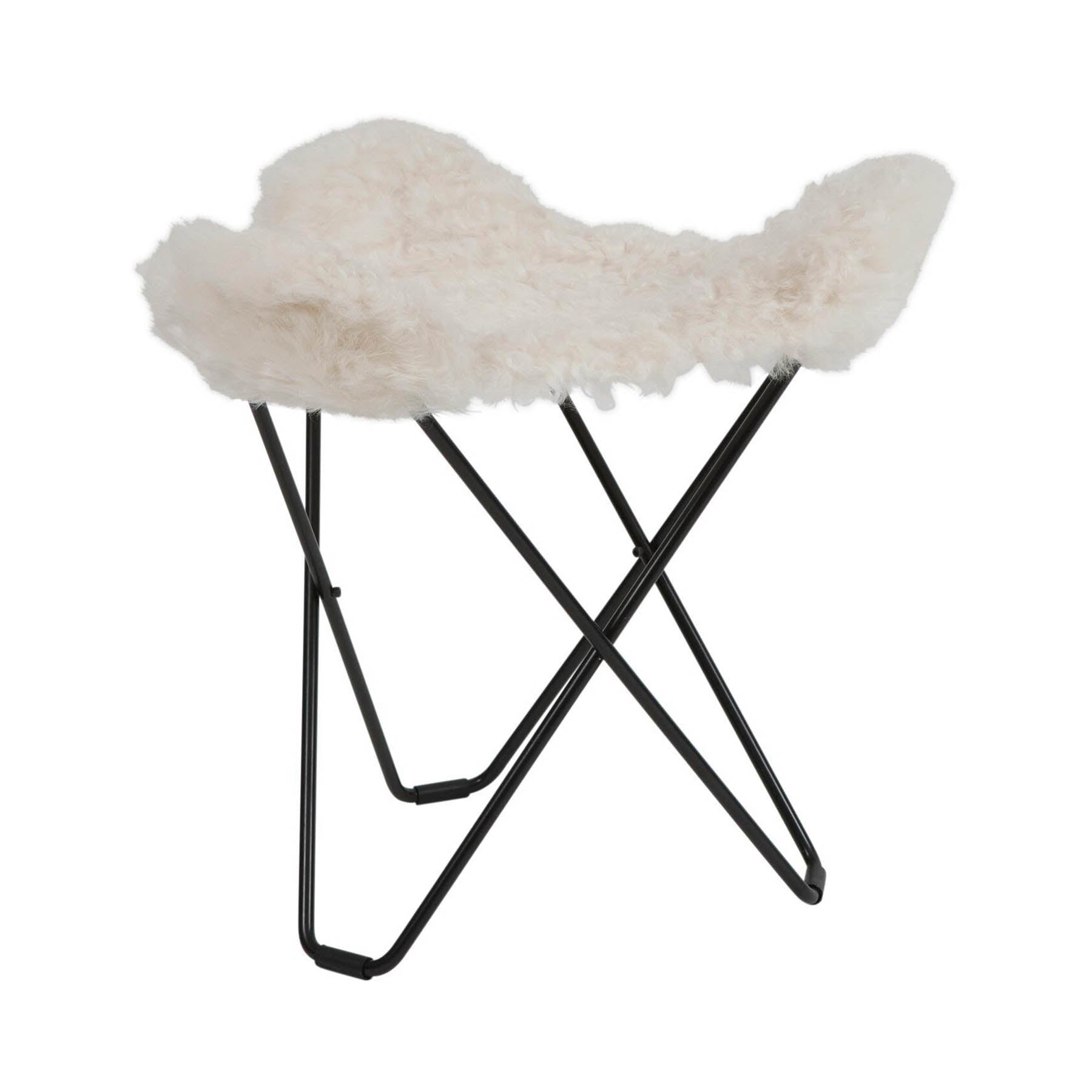 cuero - Iceland Flying Goose Hocker