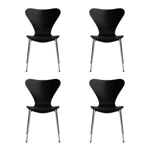 Fritz Hansen - Serie 7 Stuhl Chrom (4er-Set)