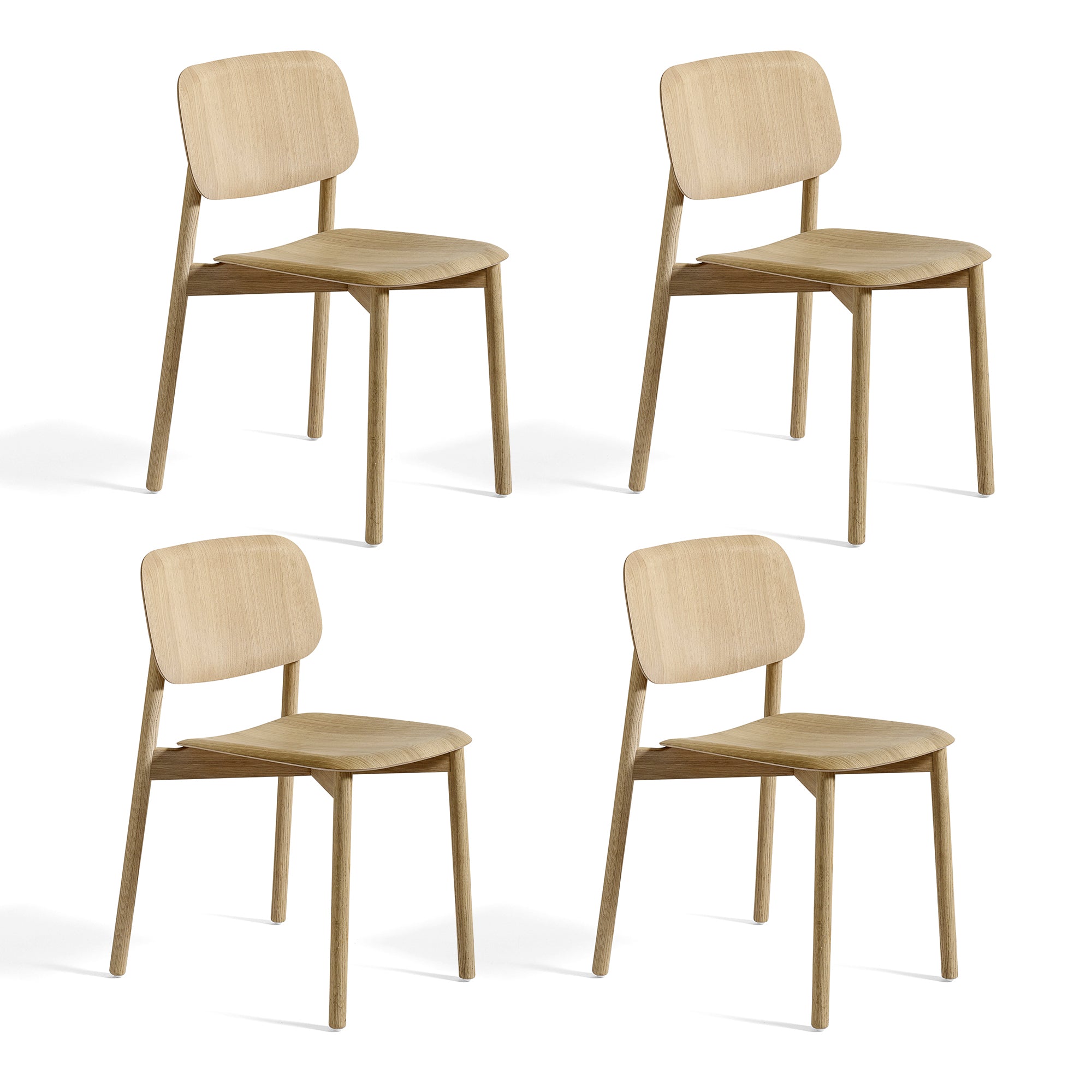 HAY - Soft Edge 60 Stuhl (4er-Set)