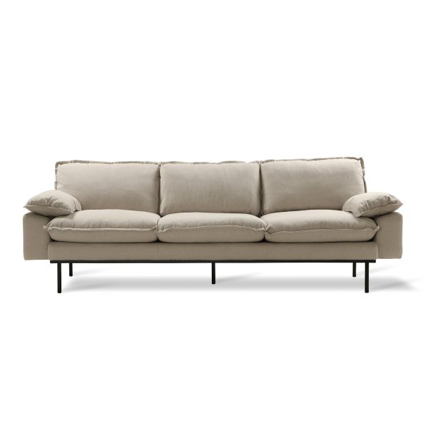HKliving - Retro Sofa 4-Sitzer