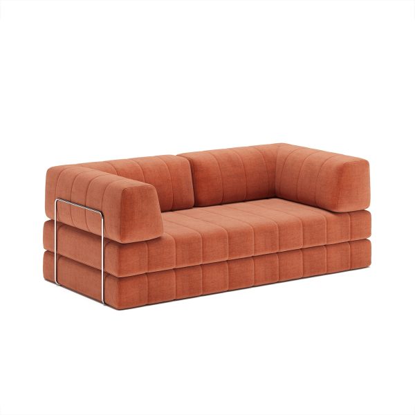 Innovation Living - Cozypad Schlafsofa, 2 L-förmige Rückenpolster
