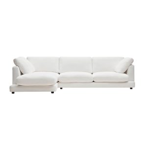 Kave Home - Gala 4-Sitzer mit Chaise Lounge