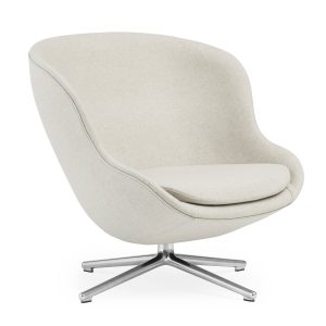 Normann Copenhagen - Hyg Lounge-Sessel mit Drehgestell