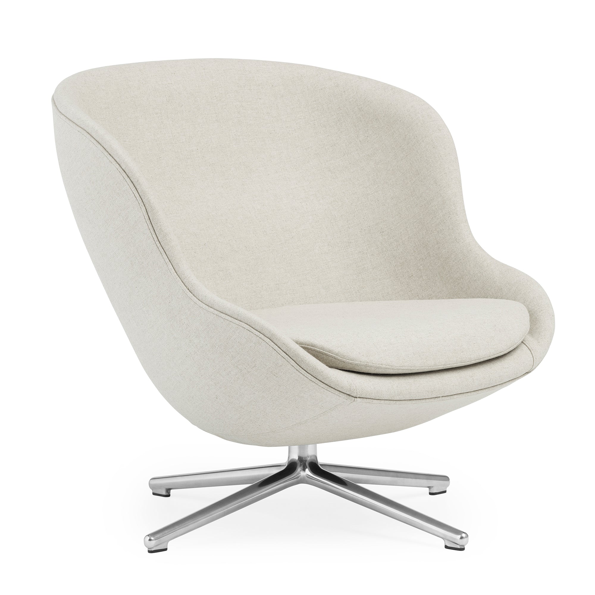 Normann Copenhagen - Hyg Lounge-Sessel mit Drehgestell