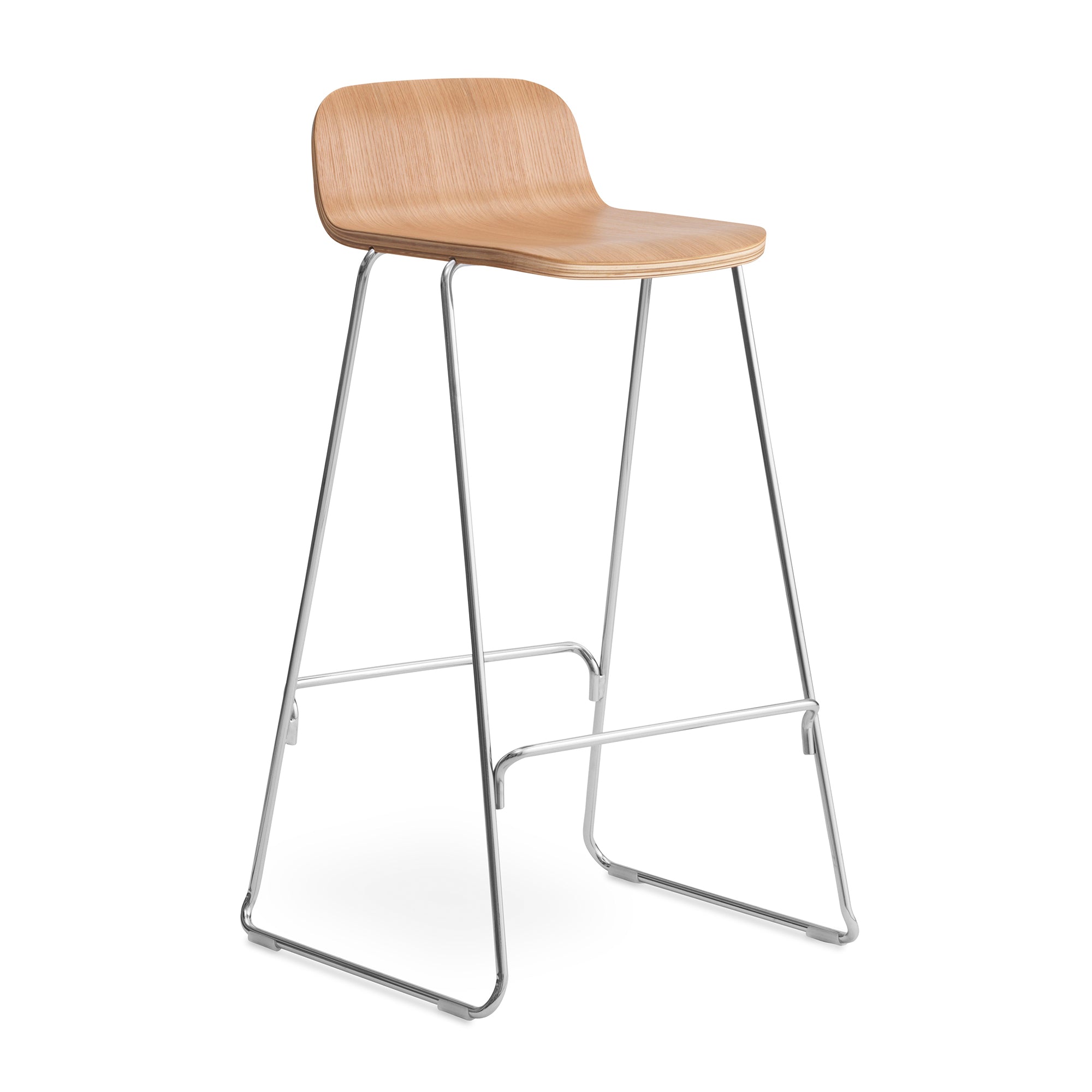 Normann Copenhagen - Just Barhocker mit Lehne