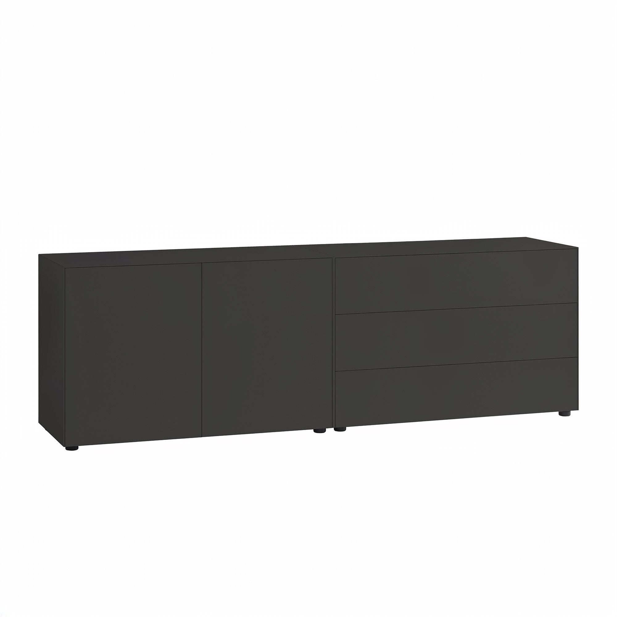 Piure - Nex Pur Box Sideboard-Kombination mit Türen und Schubkästen