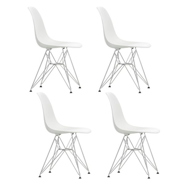 Vitra - Eames Plastic Side Chair DSR Set