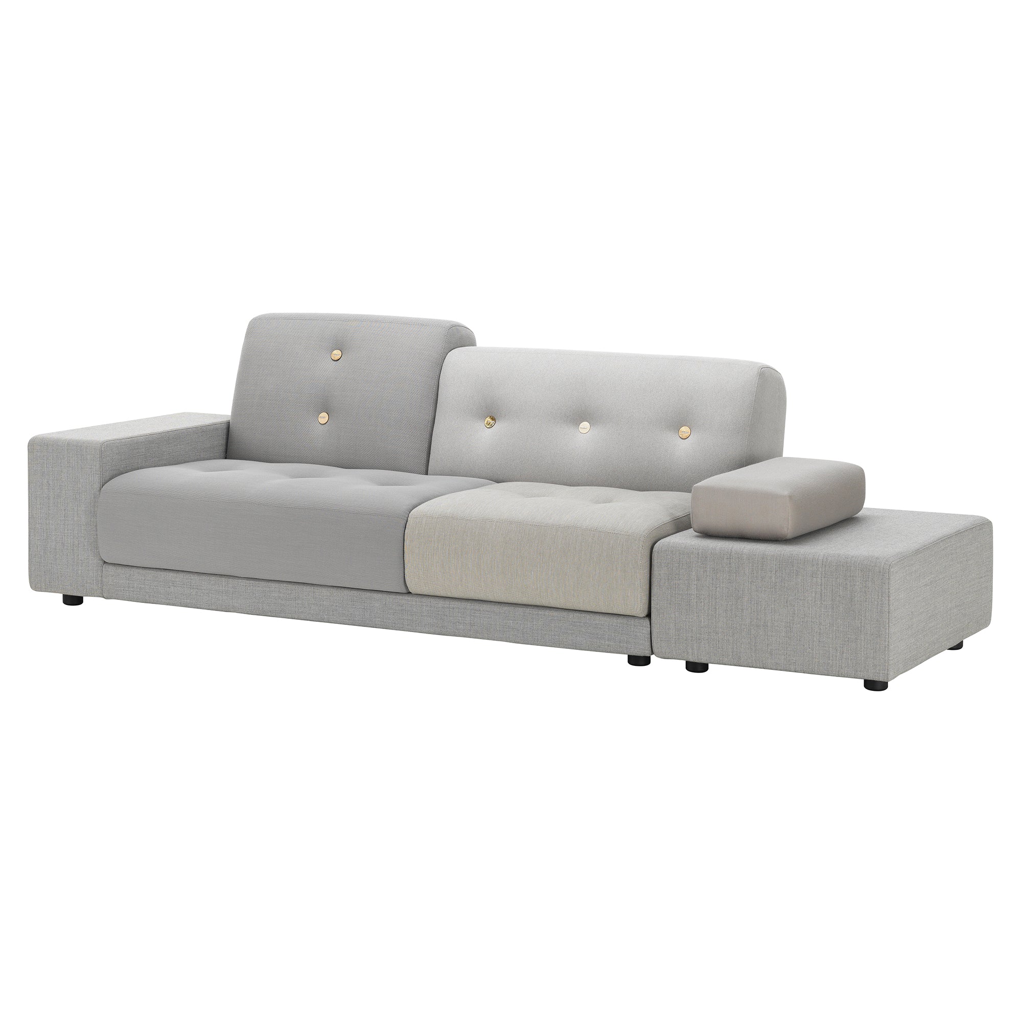 Vitra - Polder Sofa mit Ottoman