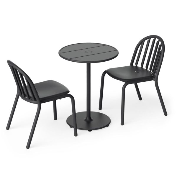 Fatboy - Fred's Outdoor Tisch Ø 60 cm + Stuhl (2er Set)