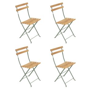 Fermob - Bistro Klappstuhl Naturel Set