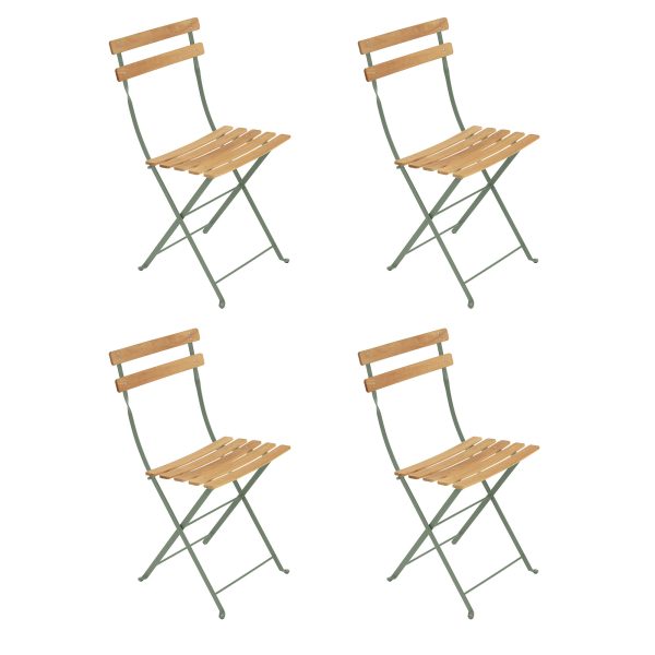 Fermob - Bistro Klappstuhl Naturel Set