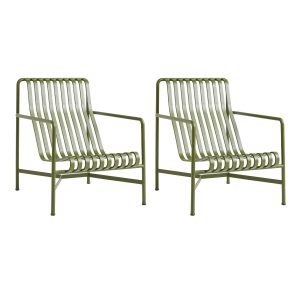HAY - Palissade Lounge Chair High Set