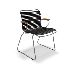 HOUE - CLICK Outdoor Dining Armlehnstuhl mit niedriger Lehne