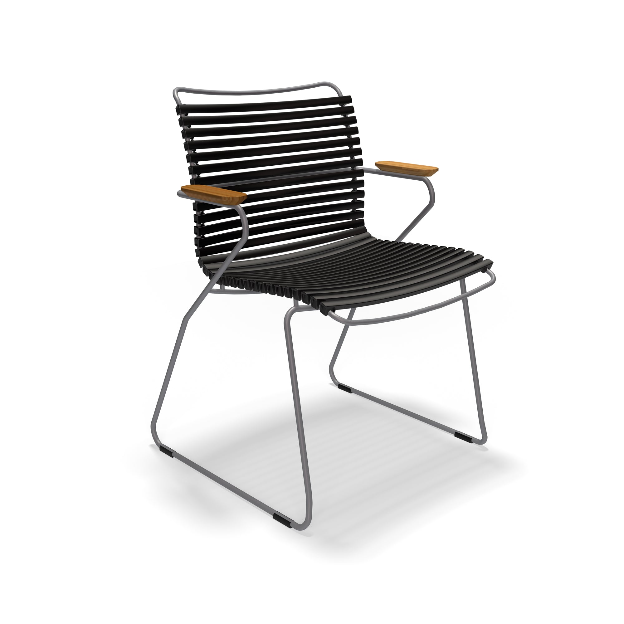 HOUE - CLICK Outdoor Dining Armlehnstuhl mit niedriger Lehne