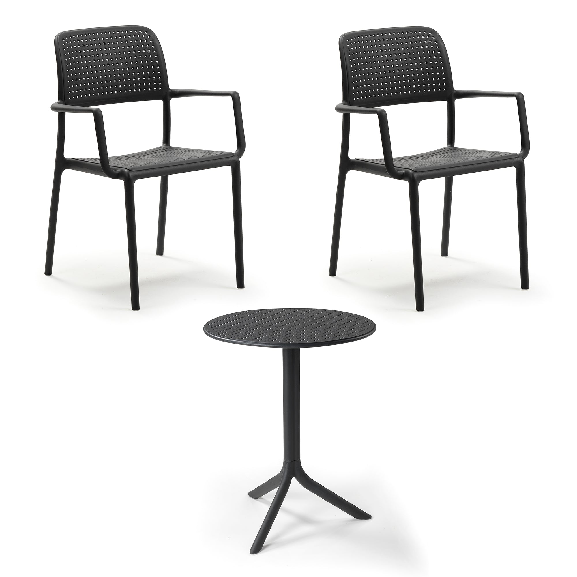 Nardi - Bora Armlehnstuhl (2x) + Step Tisch