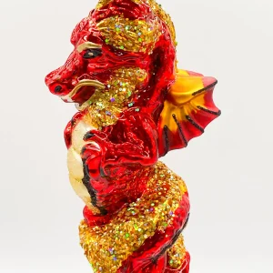 Impuls Rotgoldener chinesischer Drachen