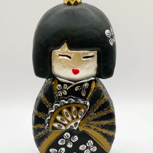 Wiktoria Japanische Kokeshi Puppe Glücksbringer