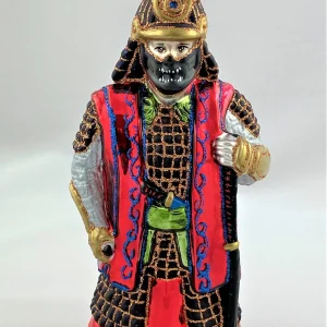Koronex Japanischer Samurai Krieger in rotem Gewand