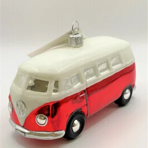 Hanco VW-Bus rot mit weissem Dach