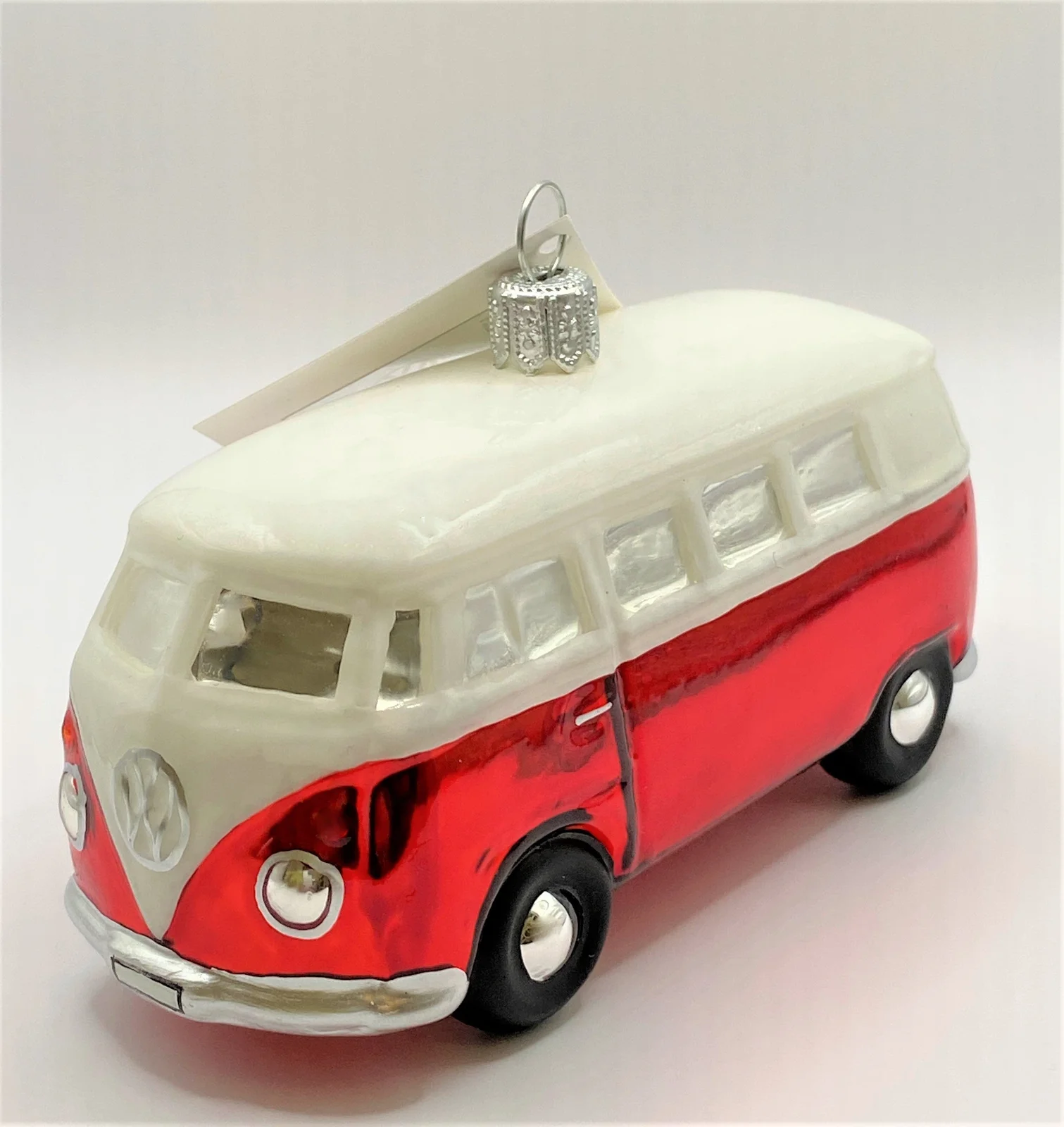 Hanco VW-Bus rot mit weissem Dach