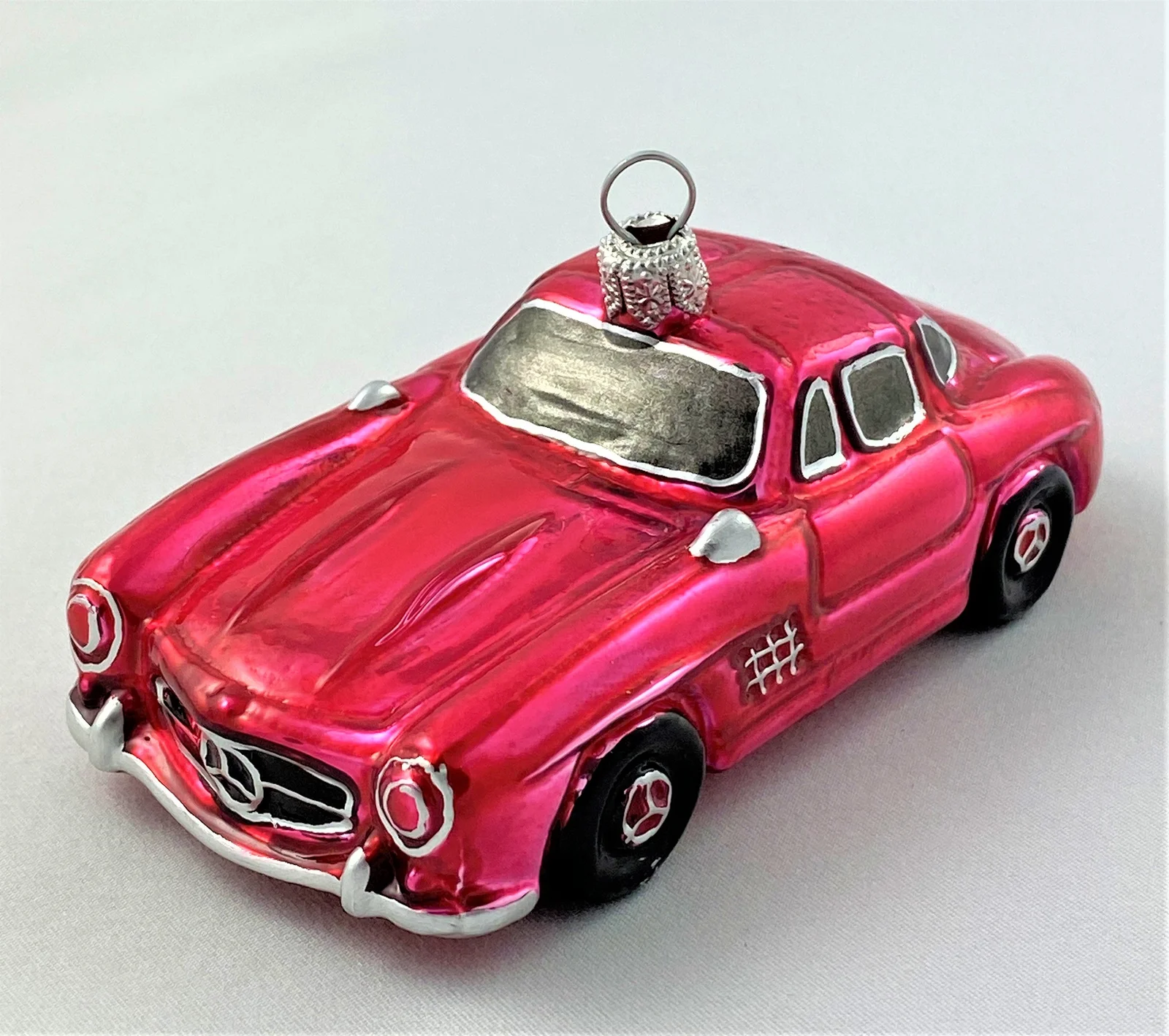 GMC Rotes Mercedes Coupe