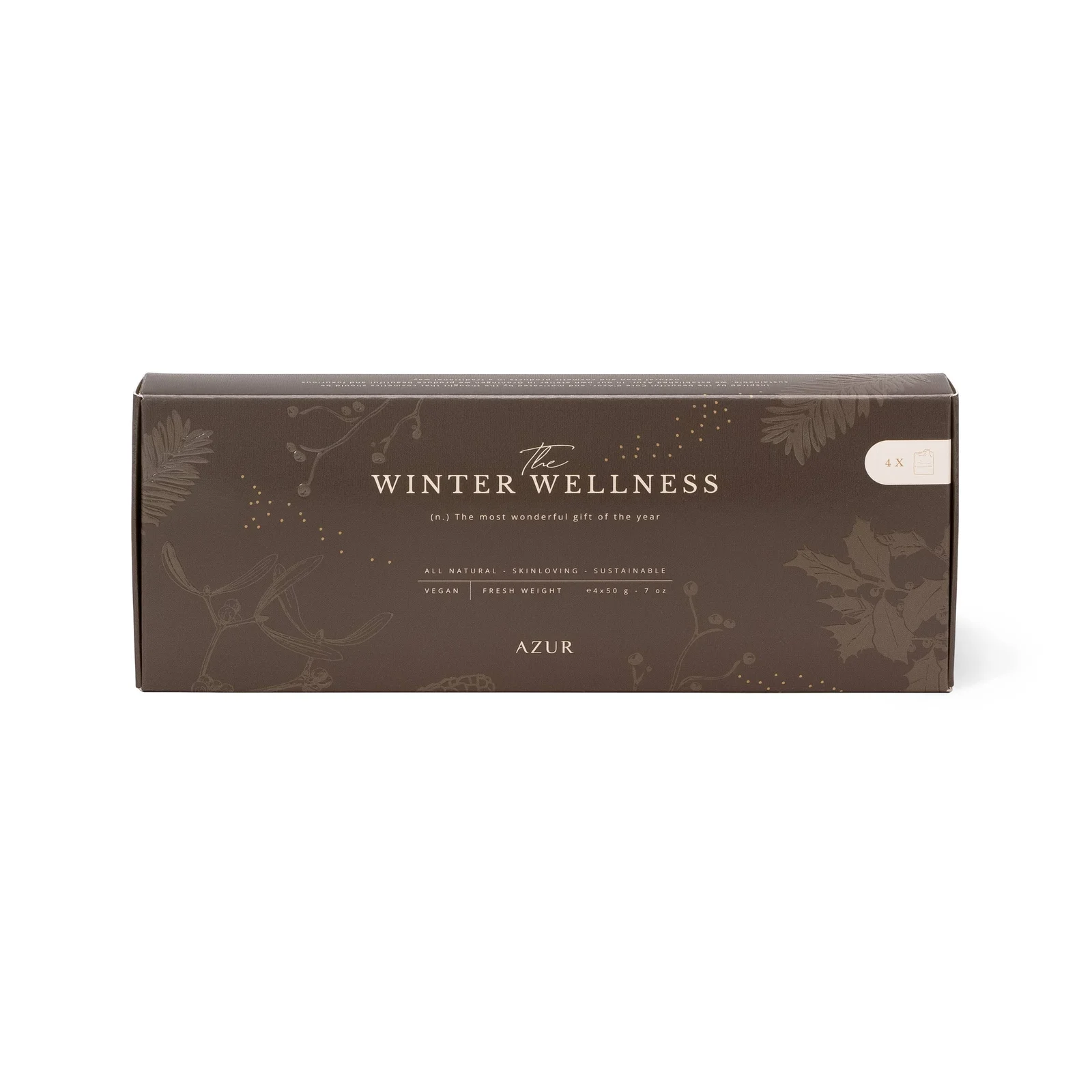 Azur Natural Bodycare BV DAS WINTER-WELLNESS-GESCHENKSET | 100% Natürliche Seifen