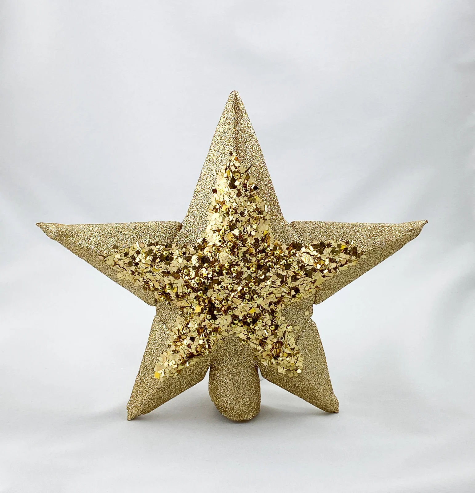 Dagmara Christbaum-Sternen-Spitze gold