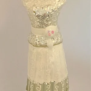 GMC Langes schmales weisses Kleid